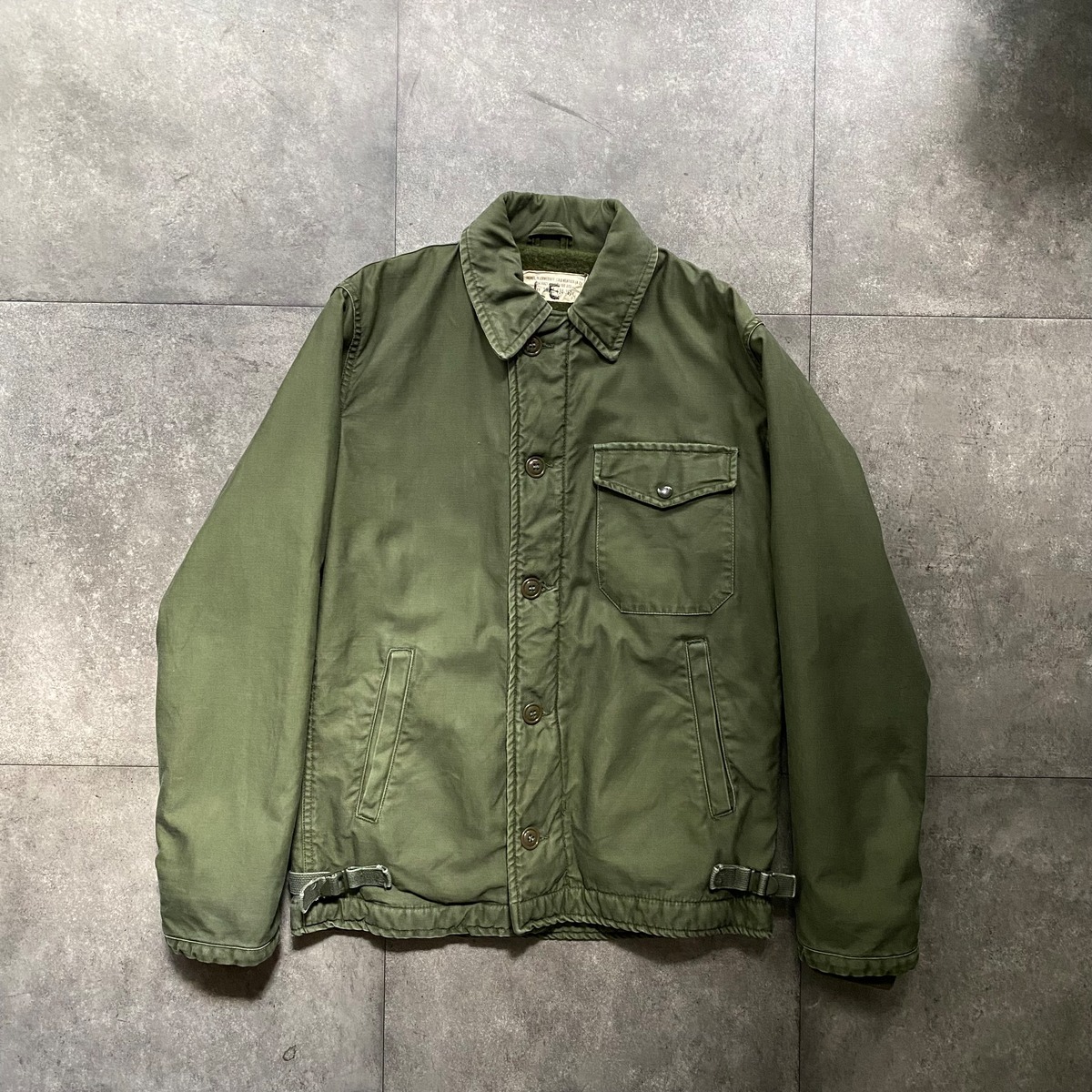 60s初期 U.S.NAVY A-2 デッキジャケット 三角フラップ | 東京準備室 