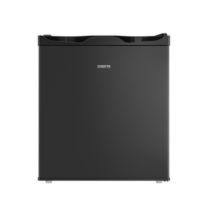 【人気】SAMKYO 冷凍庫 33L 小型 幅45cm 2時間急冷 ミニ冷凍庫 一人暮らし コンパクト 前開き 温度調節4段階 耐熱天板 静音 省エネ ZU30 ブラック