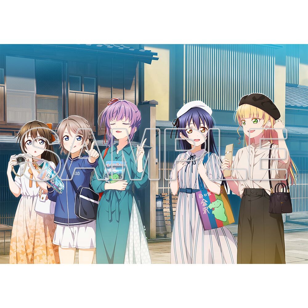 ラブライブ!シリーズ おでかけラブライブ! アクリルプレート 海未&曜&しずく&すみれ&梢