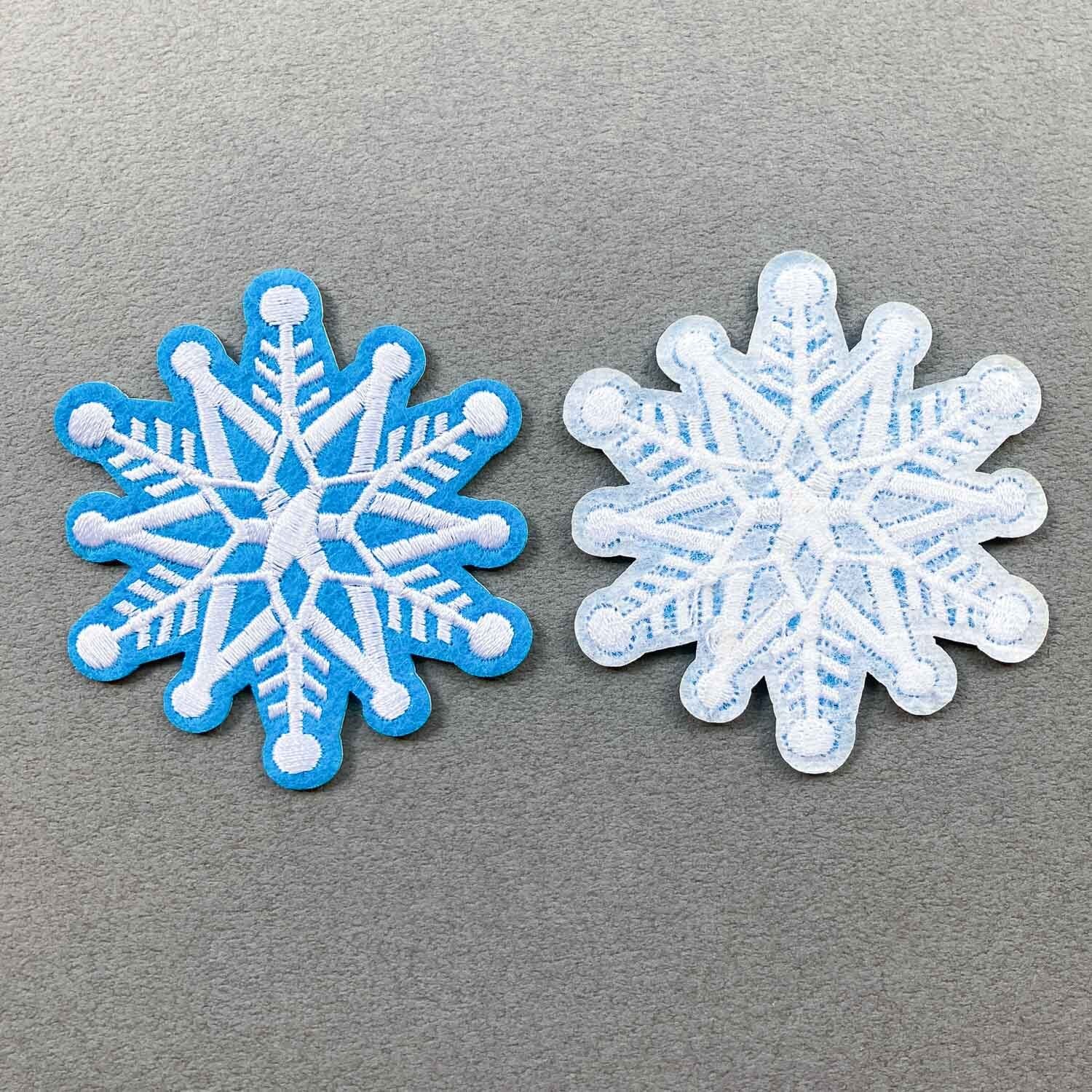 雪の結晶ワッペン | Dua-アクセサリーパーツショップ