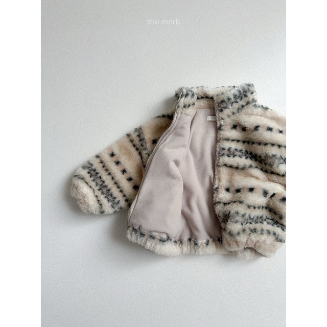 《予約》minirobe ¨ monde dumble zip-up