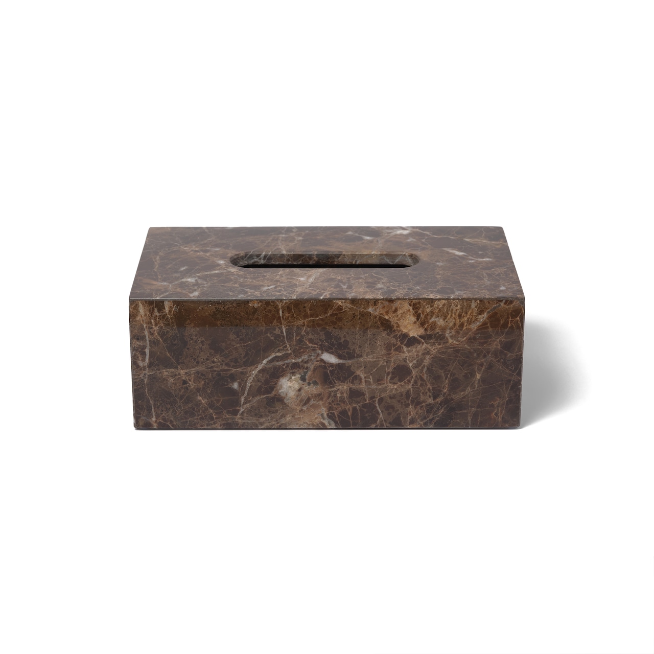 MARBLE TISSUE BOX - Emperador Dark|大理石ティッシュケース