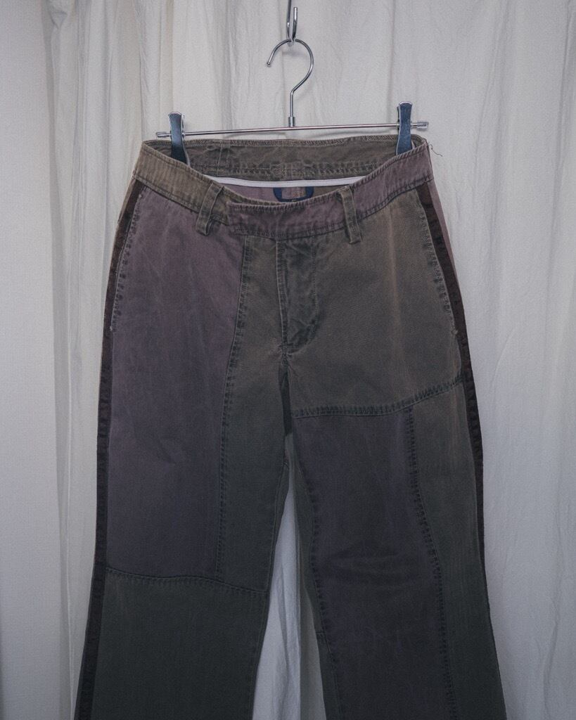 KENZO HOMME ワイドストレートパンツ ながい archive チャコールグレー