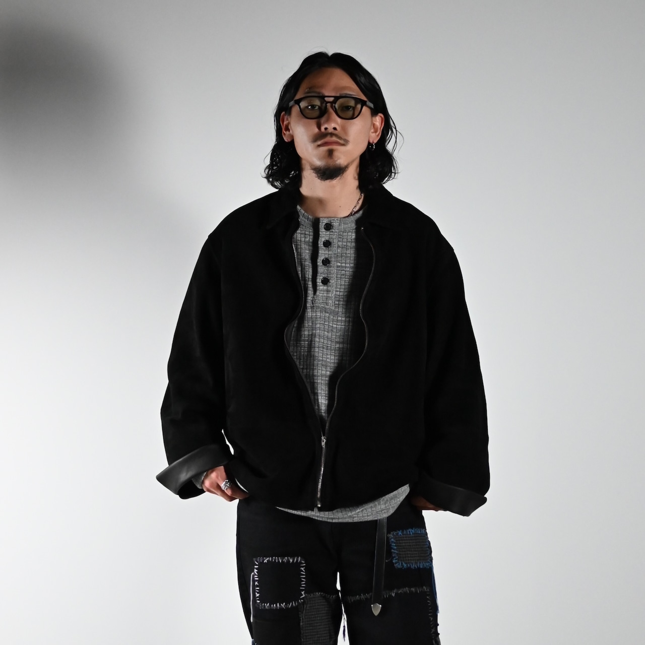 barbell object(バーベルオブジェクト)再入荷、leather jktコーディネート
