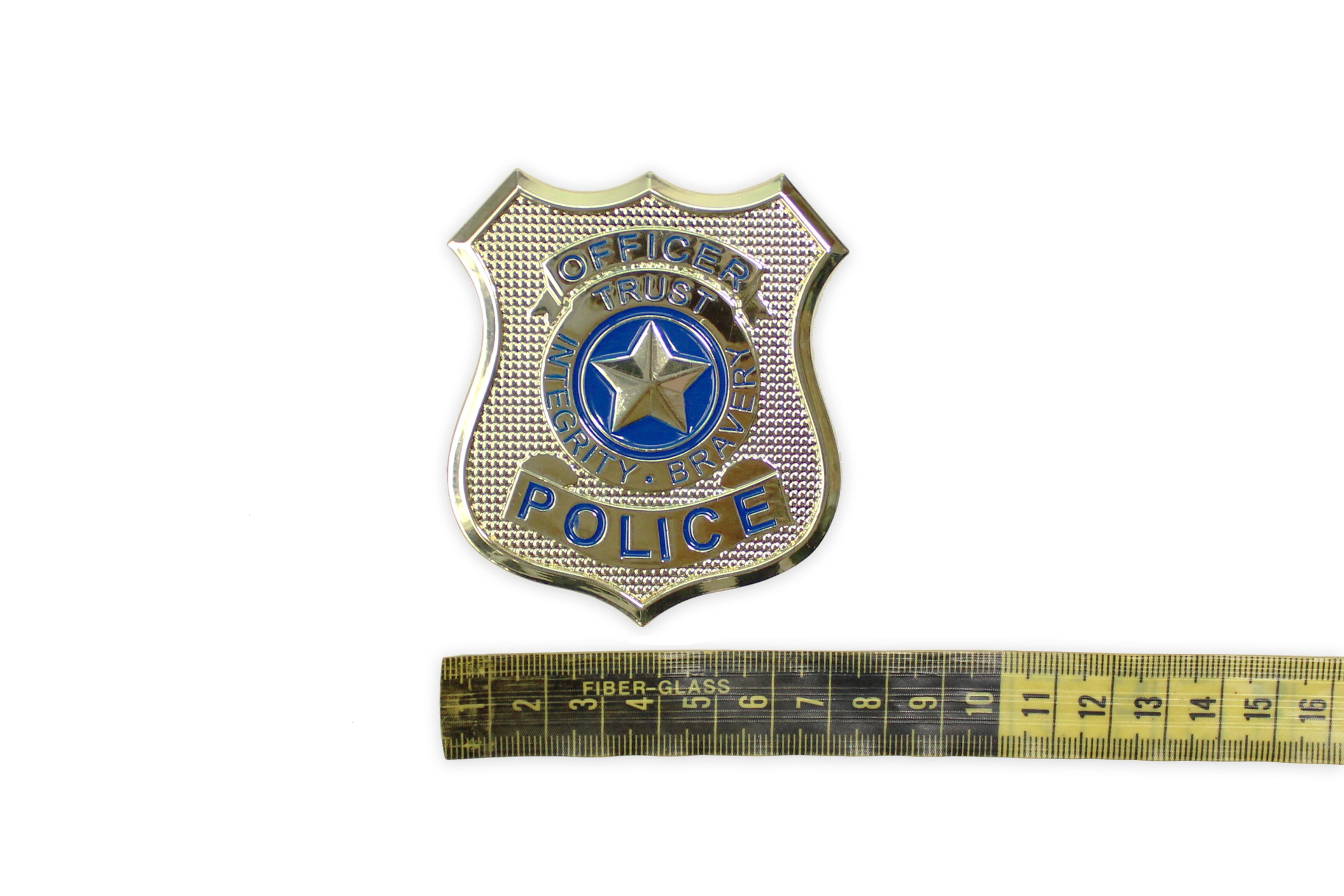 コスプレアイテム ズートピア 風 ズートピア警察署 胸章 バッジ ☆即納