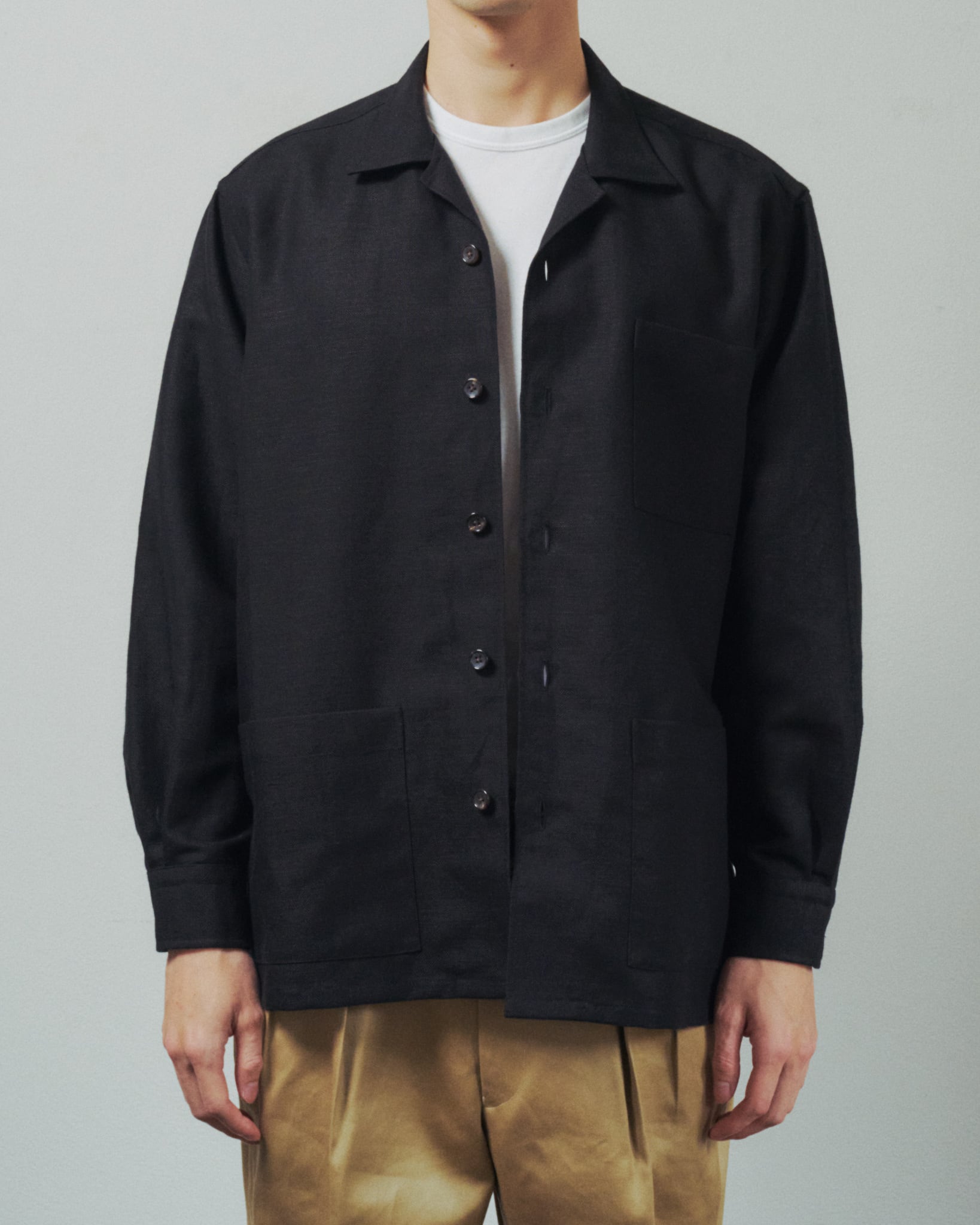 新品】MINTENS Vintage made in Italy Fabric special shirts jacket
