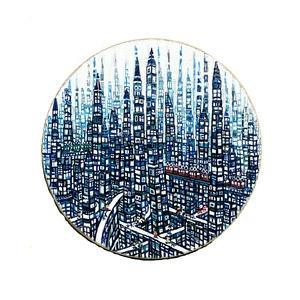 OIL COLOUR  | まち | City  | OIL x CANVAS 2024 | 油彩画