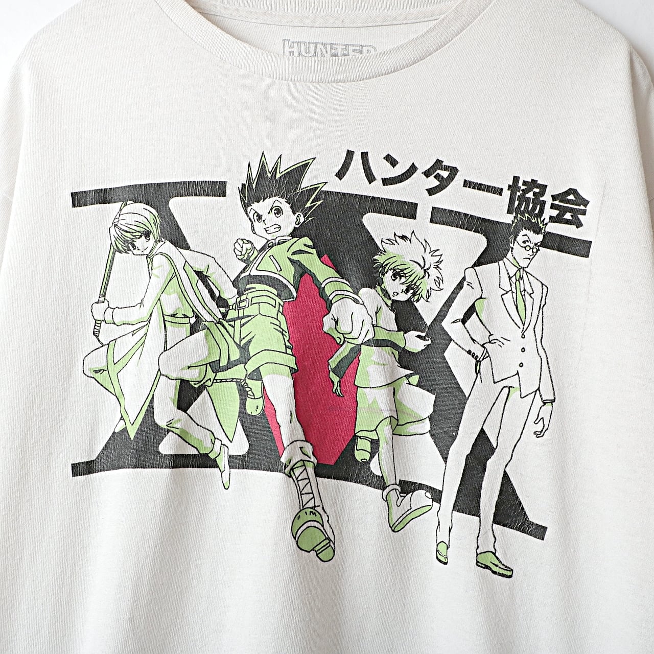 00s HUNTER×HUNTER ハンターハンター アニメ Tシャツ 古着 used 00s HUNTER×HUNTER ハンターハンター アニメ Tシャツ 古着 used