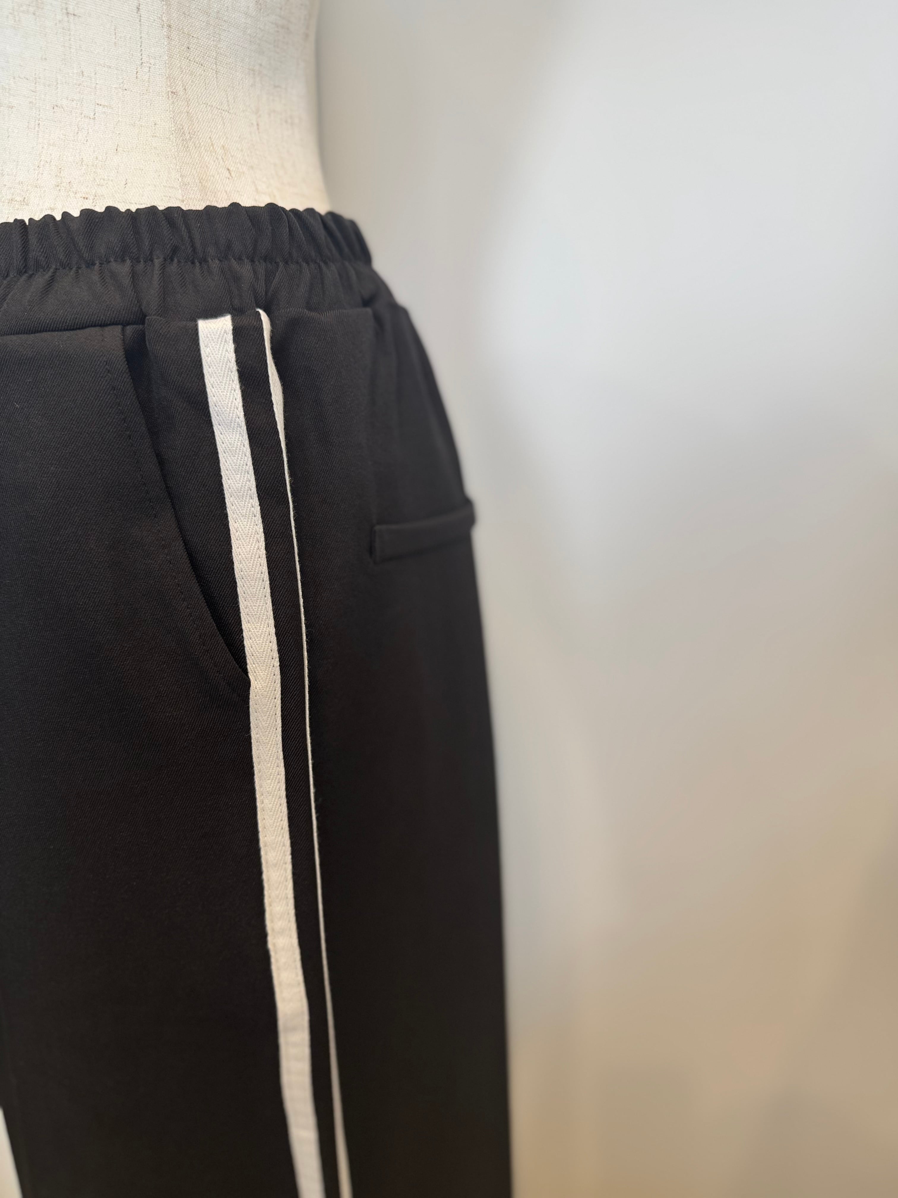 【SELECT】サイドラインジョーゼットパンツ