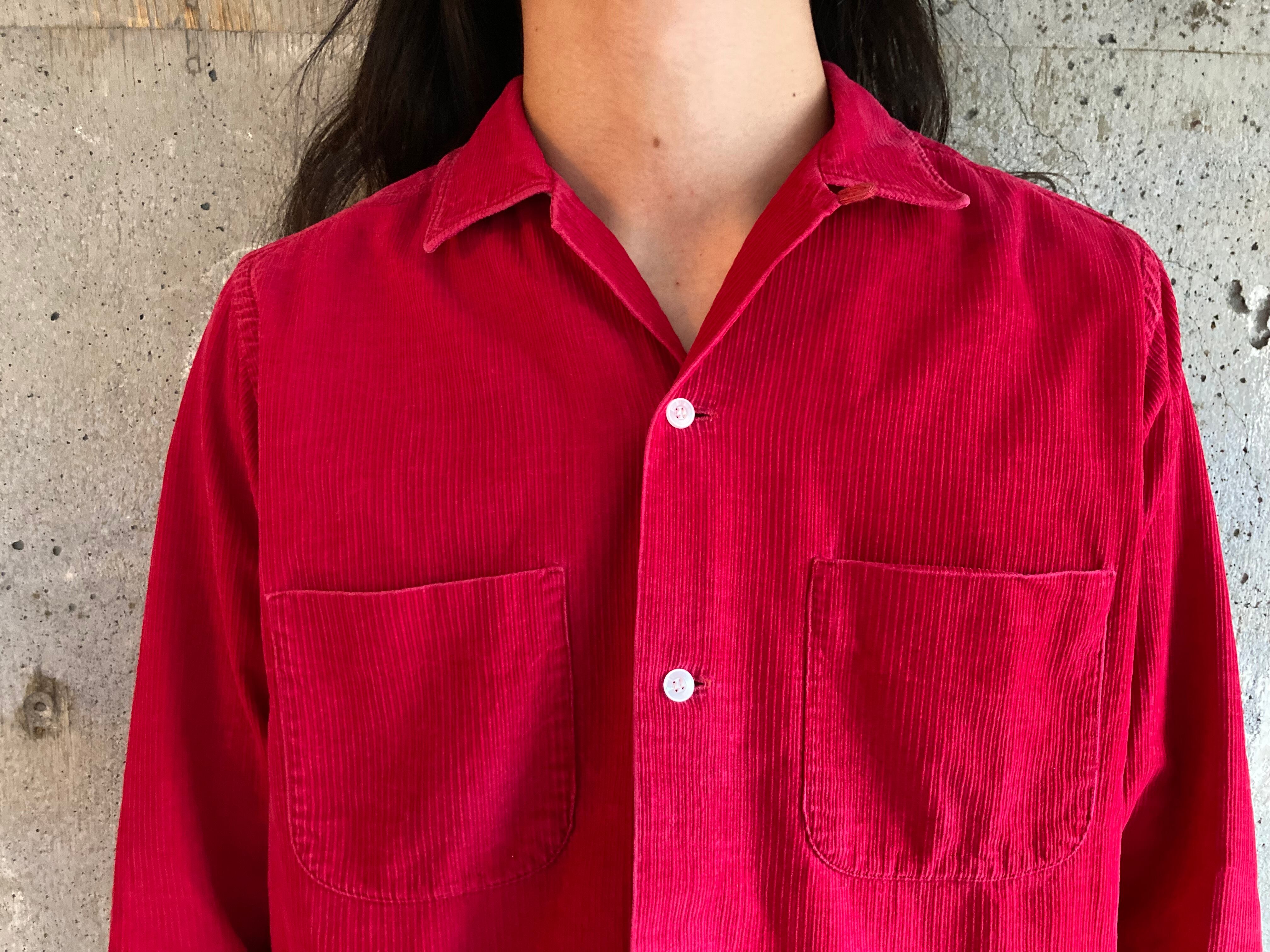50s towncraft L/S corduroy shirt 1950年代 タウンクラフト 長袖