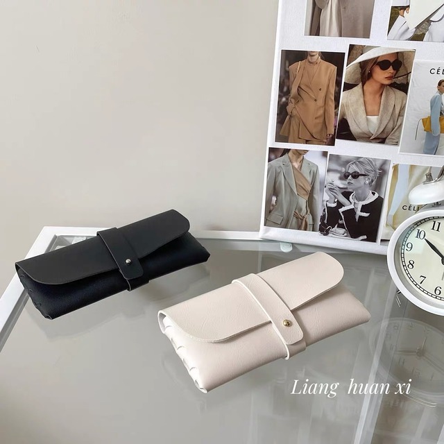 レザー調メガネケース ホワイト ブラック 皮 眼鏡ケース 茶色 ポーチ 韓国ファッション Nuance You 韓国インテリア 韓国ファッション 北欧インテリア 海外インポート品 通販shop レザー調メガネケース ホワイト ブラック 皮 眼鏡ケース 茶色 ポーチ 韓国ファッション Nuance You 韓国インテリア 韓国ファッション 北欧インテリア 海外インポート品 通販shop