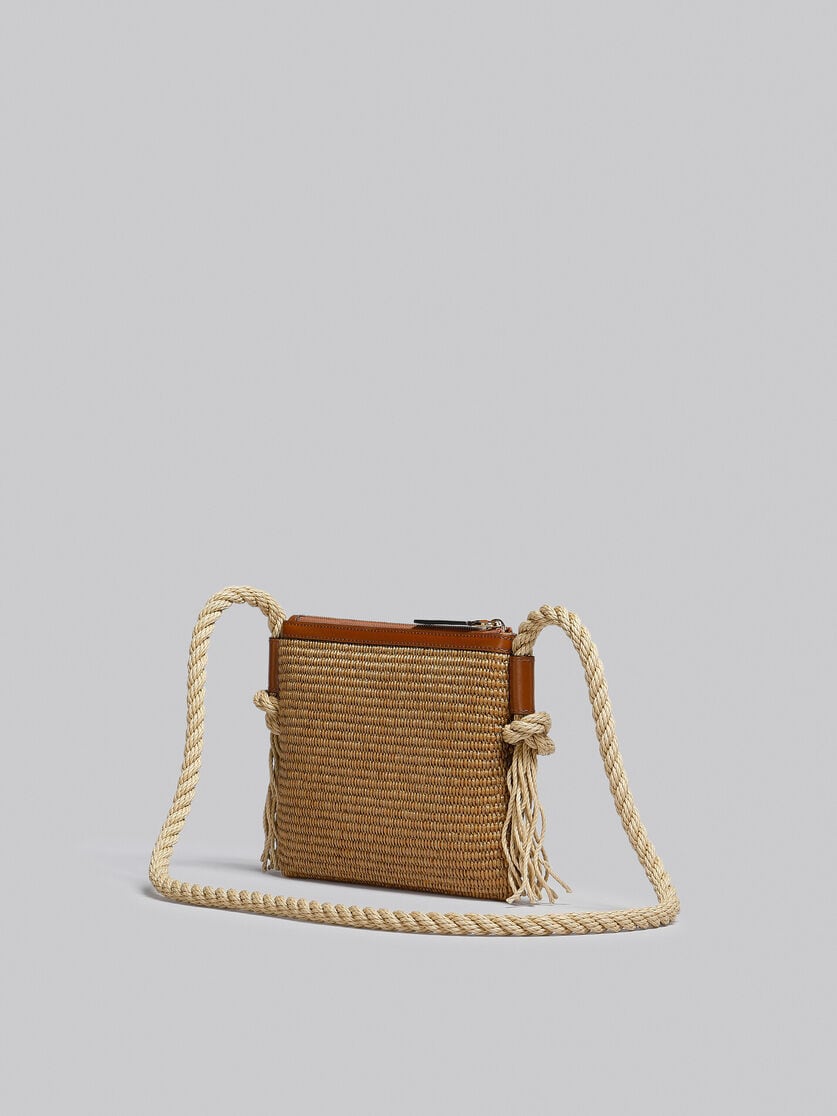 SOLD OUT:MARNI【マルニ】ブラウン ロープハンドル付きMARCEL SOLD OUT:MARNI【マルニ】ブラウン ロープハンドル付きMARCEL