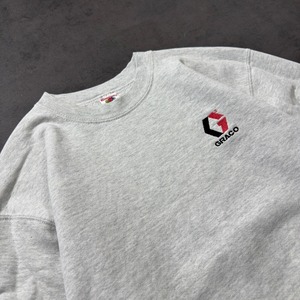 90s FRUIT OF THE LOOM sweatshirt "made in USA" 企業系 M 古着