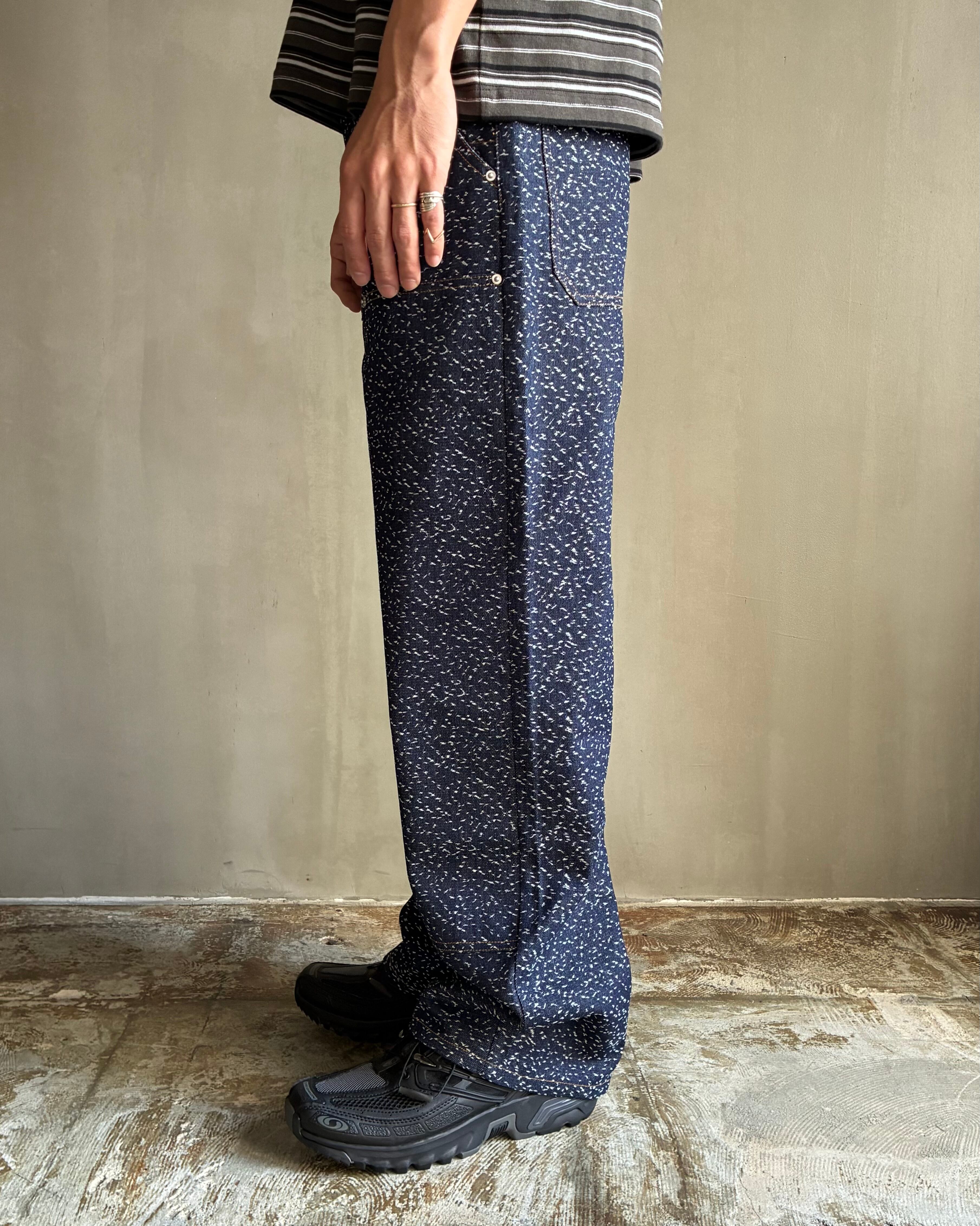 plateau studio【Double knee camo -Denim-】 | nnuudd plateau studio【Double knee camo -Denim-】 | nnuudd