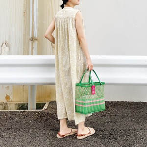 【Lila＆Fleur】2tone basket (Msize・2color)