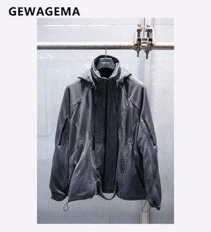 GEWAGEMA デコンストラクトブルゾン