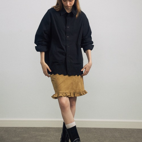 Frill Midi Skirt  T4126