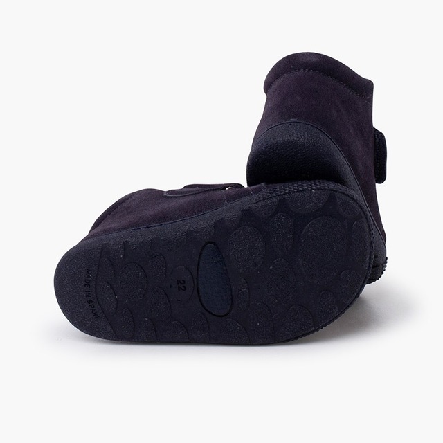 【Pisamonas】BAREFOOT LEATHER BOOTS(Azul marino ネイビー)