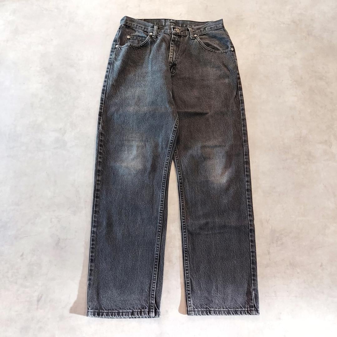 Wrangler ラングラー W32 ブラックデニム ボトム 黒 14721