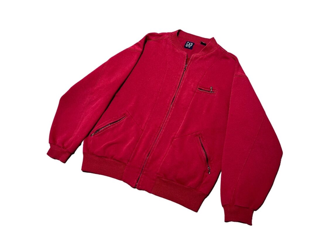 90s OLD GAP スウェット スタジャン ブルゾン オールド ギャップ M 