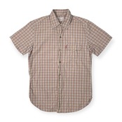 Levis リーバイス ポケット付き チェック柄 BD 半袖シャツ サイズ L /メンズ