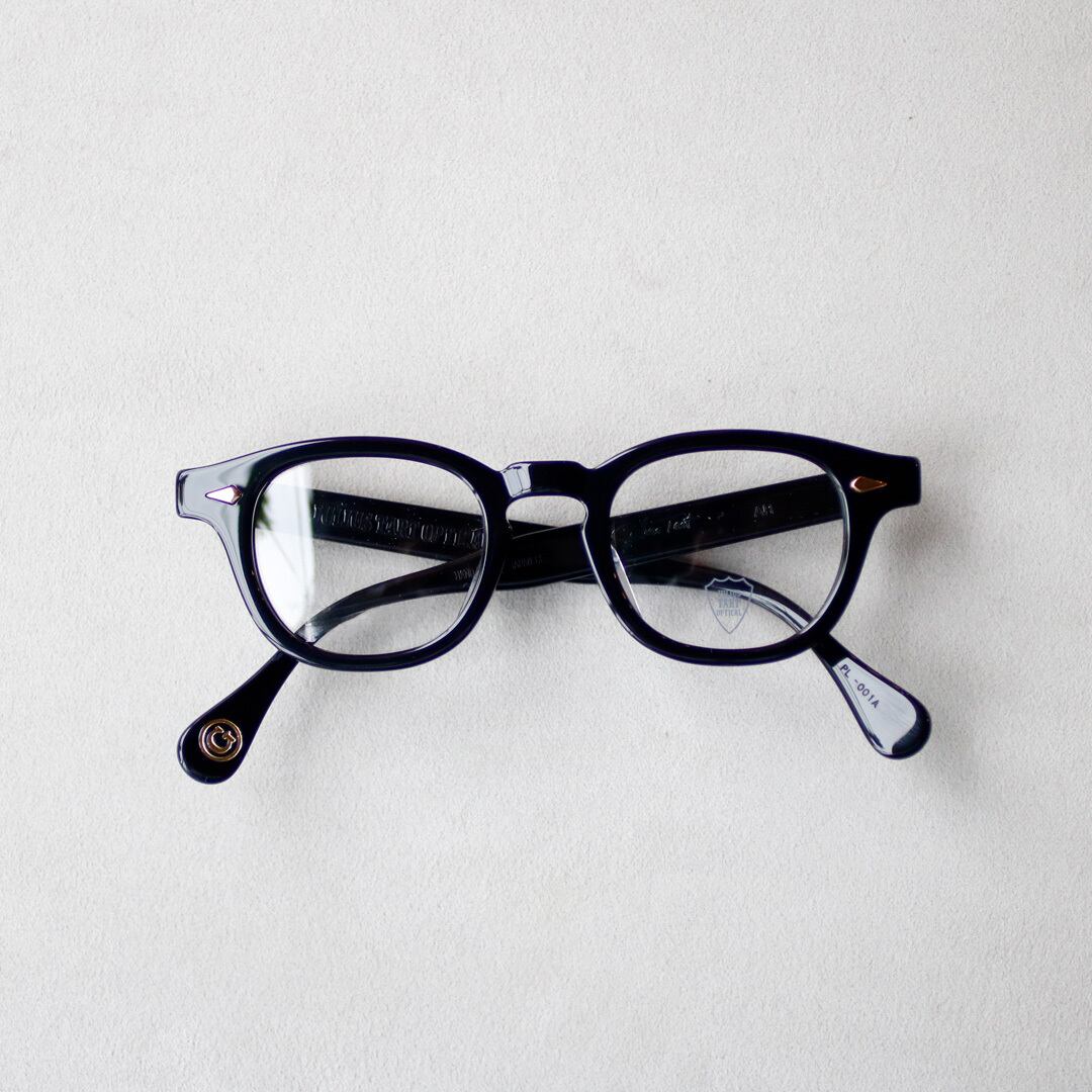 【JULIUS TART OPTICAL】AR 44□22 Gold Edition - Black (SMALL)