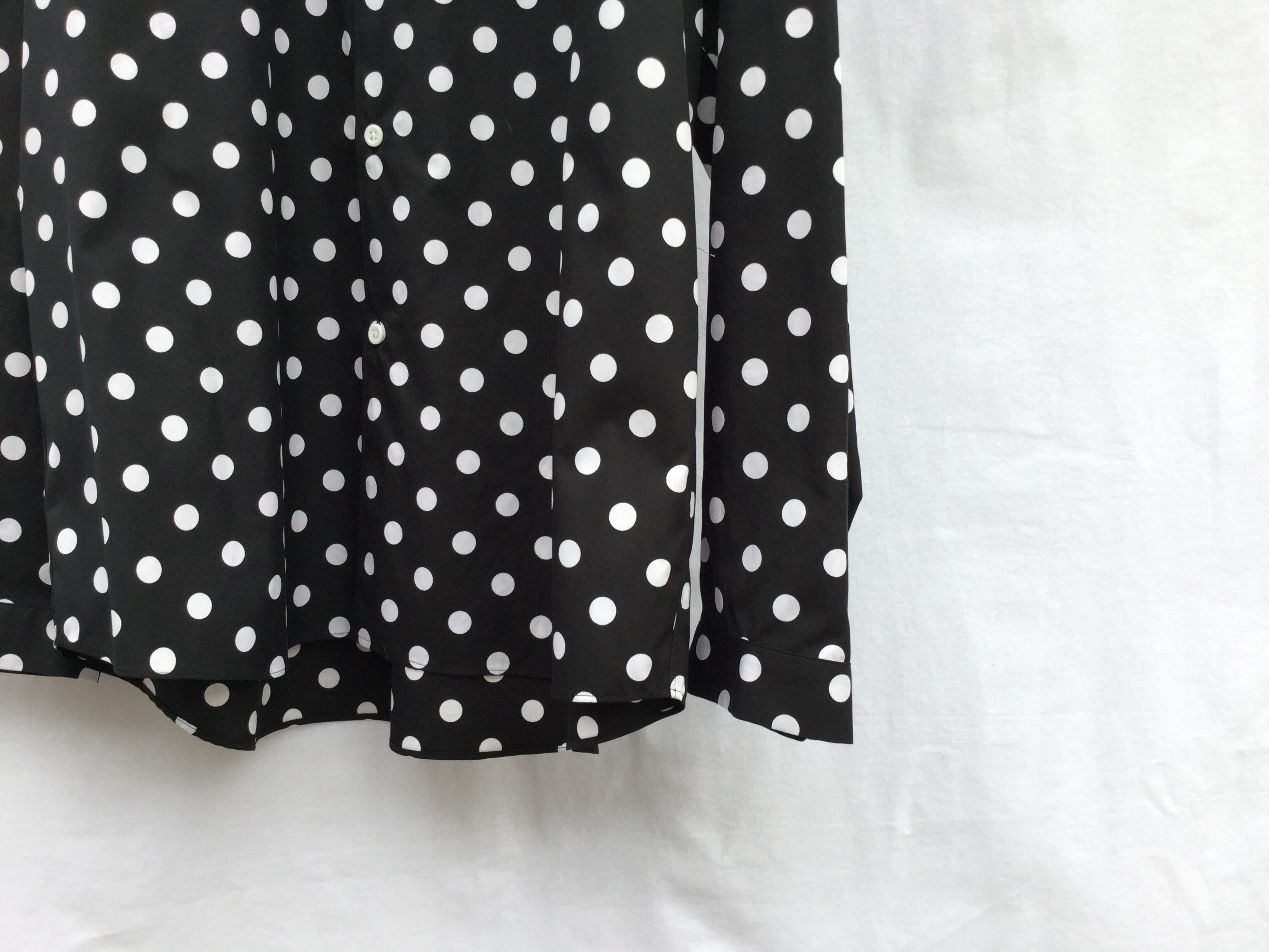 DIGAWEL”DOT SHIRT BLACK/WHITE” | Lapel online store