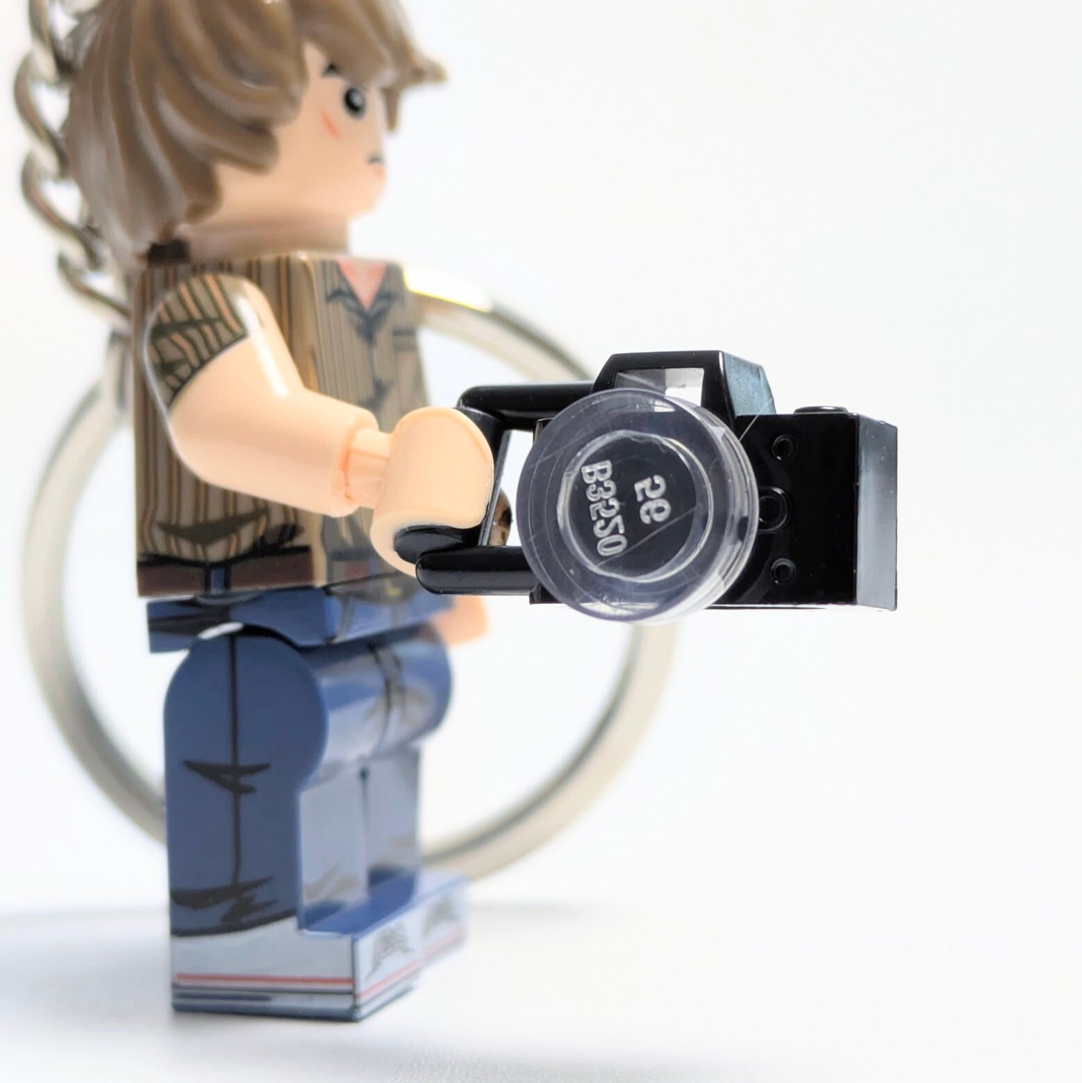 ★ブロックフィギュアキーホルダー★【 Stranger Things / ストレンジャーシングス 】 ジョナサン・バイヤーズ 〚アメリカン雑貨 アメトイ〛