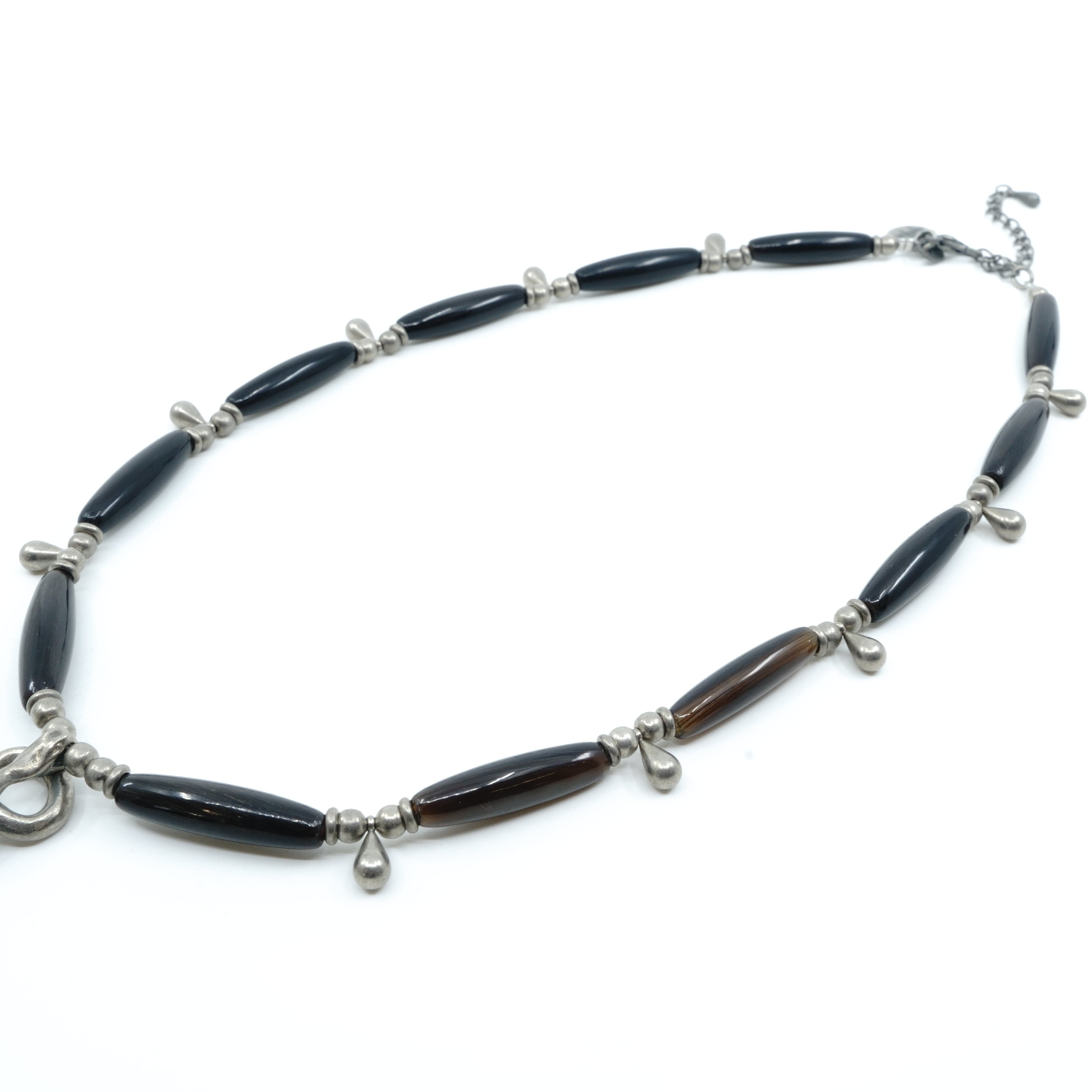 gunda × GARA アンシェントステルスネックレス　ブラウン 2024 2nd】gunda × GARA <ガンダ × ガラ >ANCIENT STEALTH NECKLACE