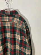90's Polo RALPH LAUREN Cotton Flannel Shirt【L】