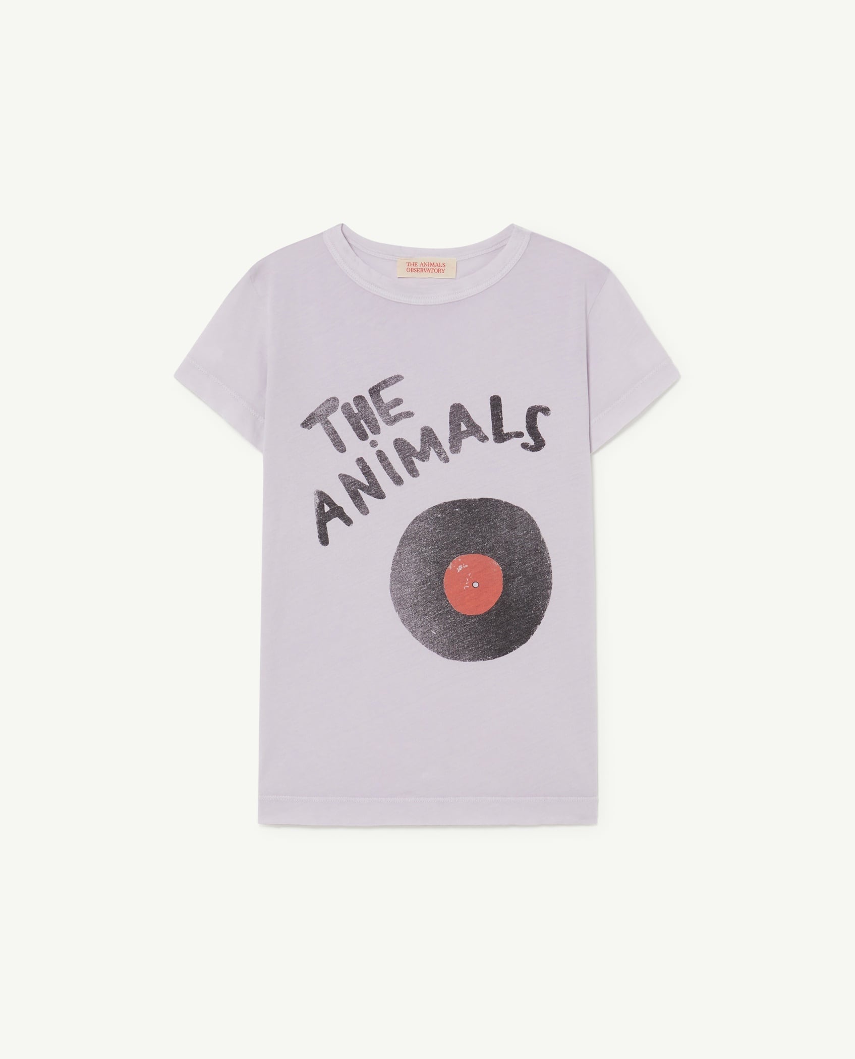 入荷済【23SS】the animals observatory ( TAO ) HIPPO Lavender Viny Tシャツ　レコード |  kobito de punch/コビトデパンチ