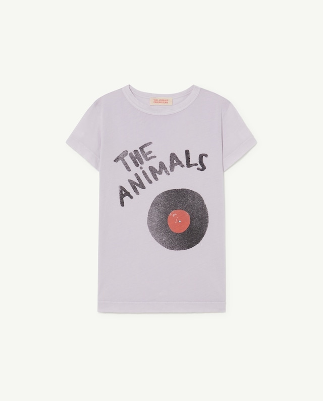 入荷済【23SS】the animals observatory ( TAO ) HIPPO  Lavender Viny  Tシャツ　レコード