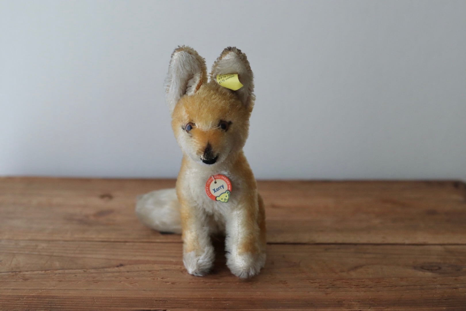 アンティーク シュタイフ きつね Xorry 17㎝