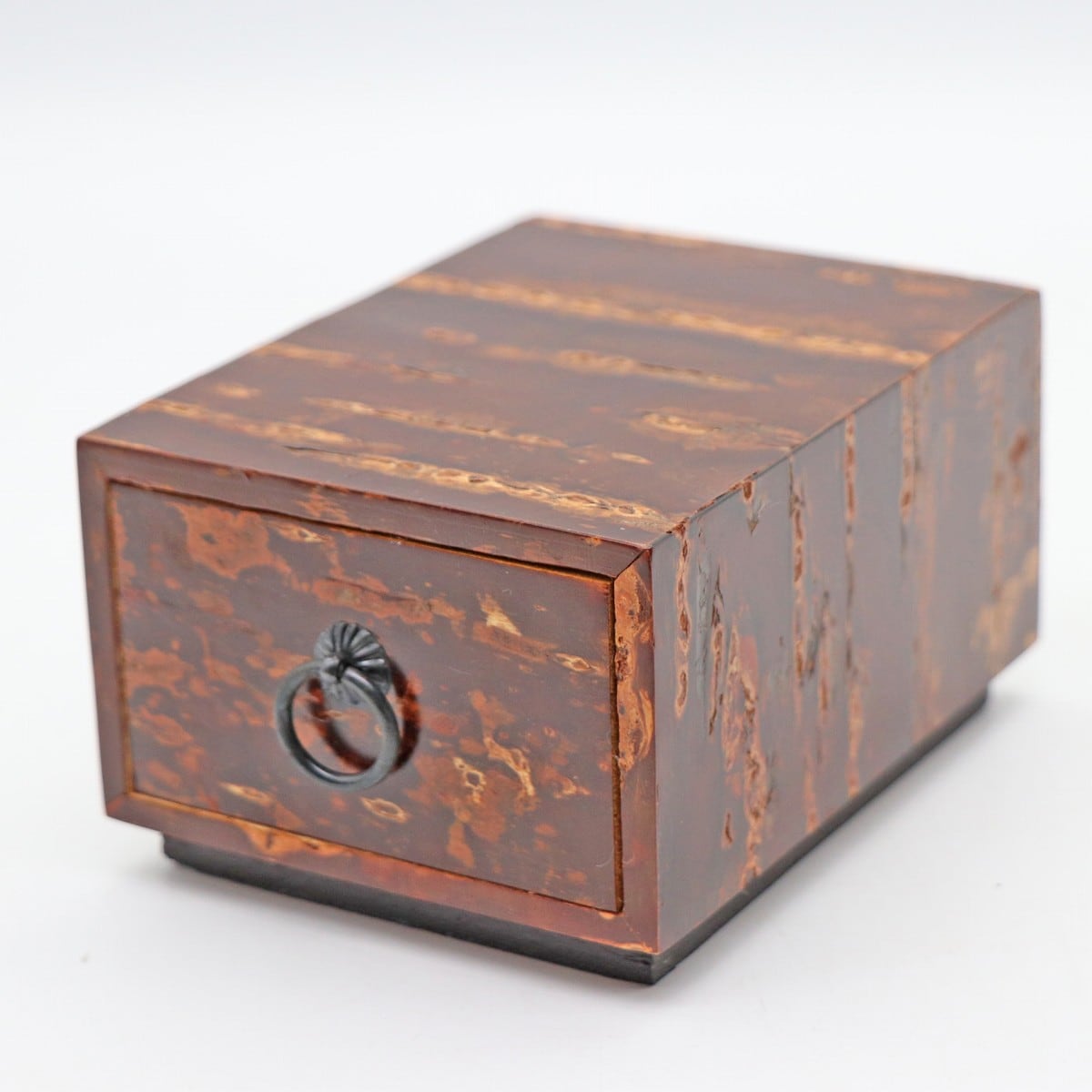 桜皮細工・樺細工・引き出し小タンス・小物入れ・No.221126-23・梱包