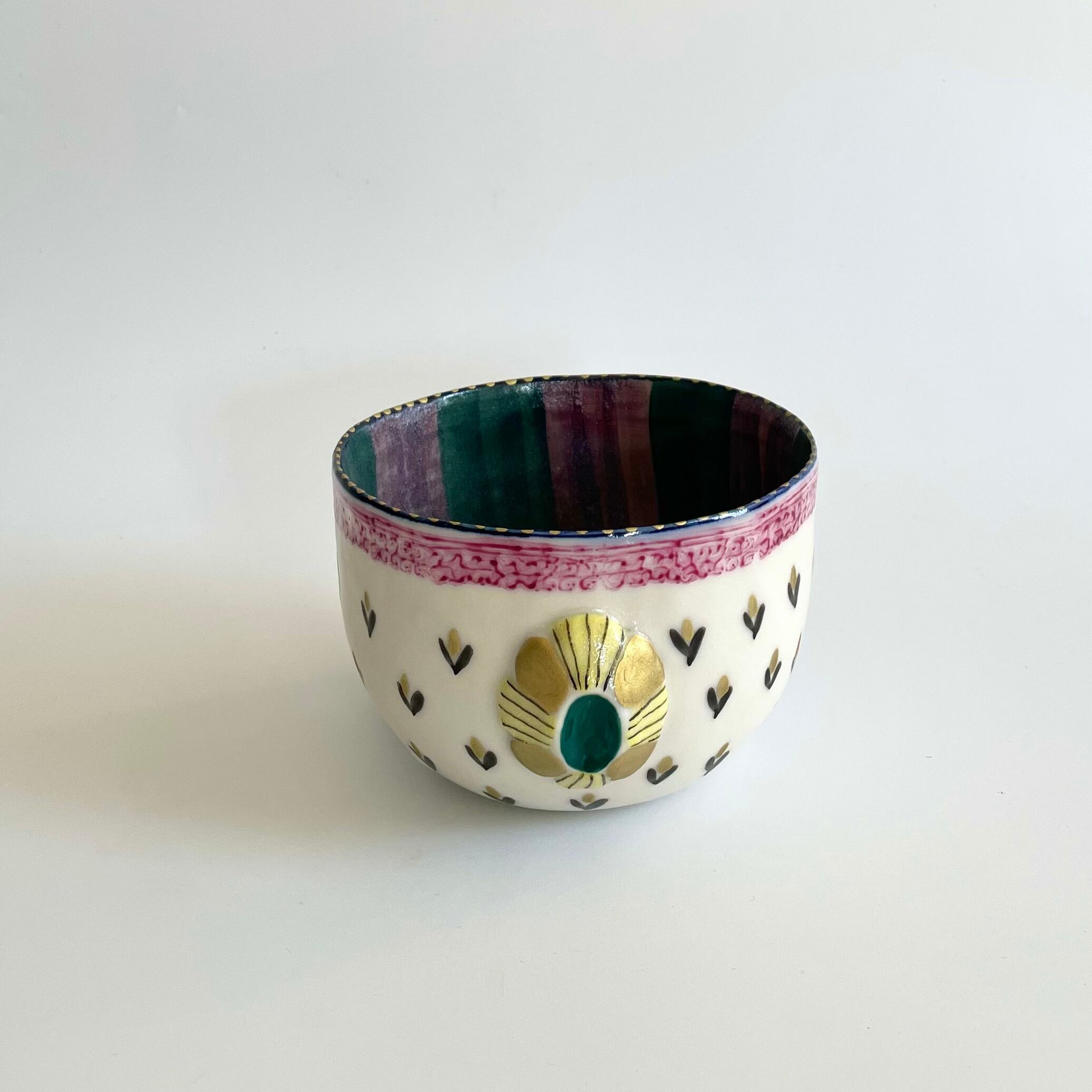 つちやまり さん カフェオレボウル 抹茶碗 抹茶茶碗