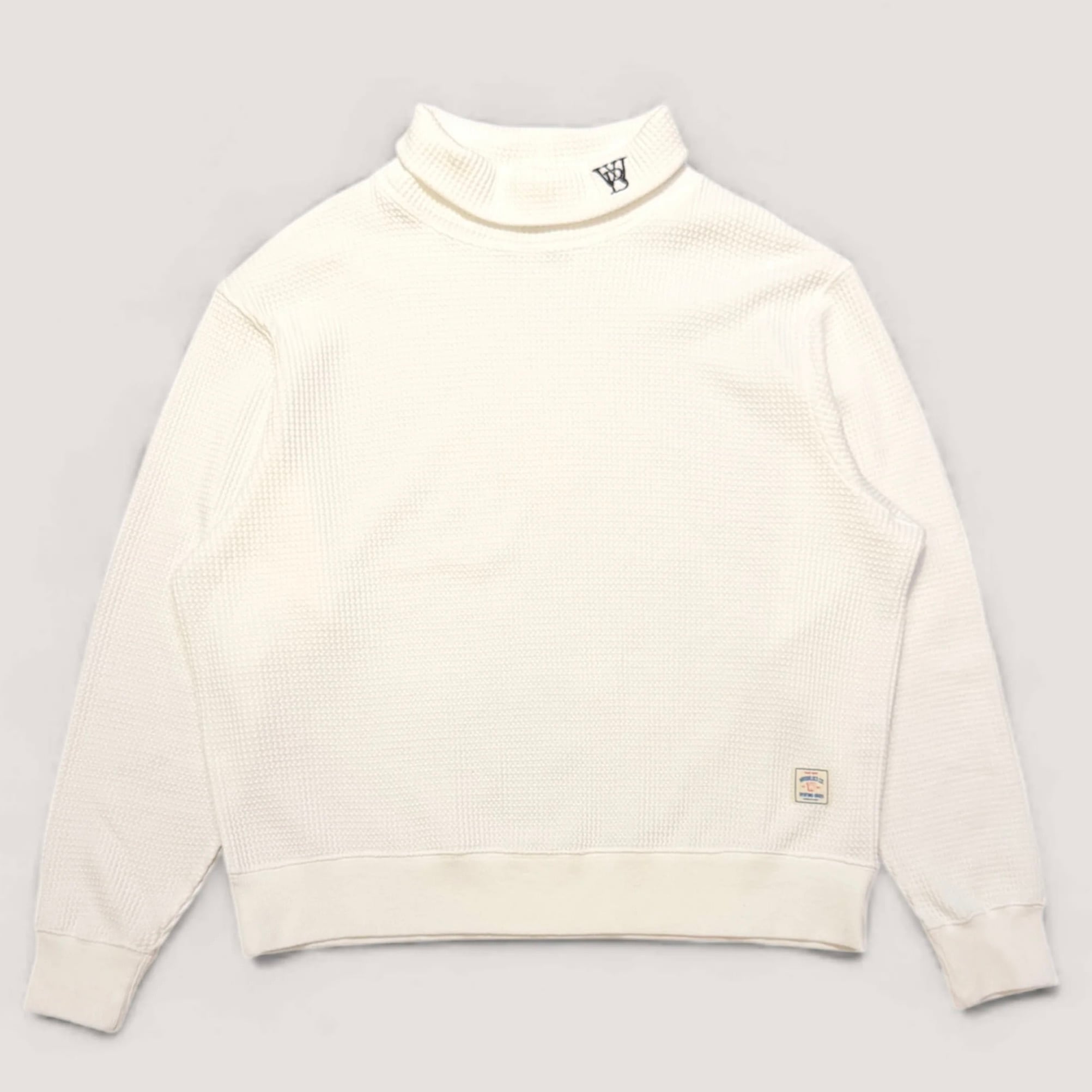 WoodBlock サーマルタートルネック WOODBLOCK】 THERMAL TURTLE NECK (White) | 火ノ鳥OnlineStore