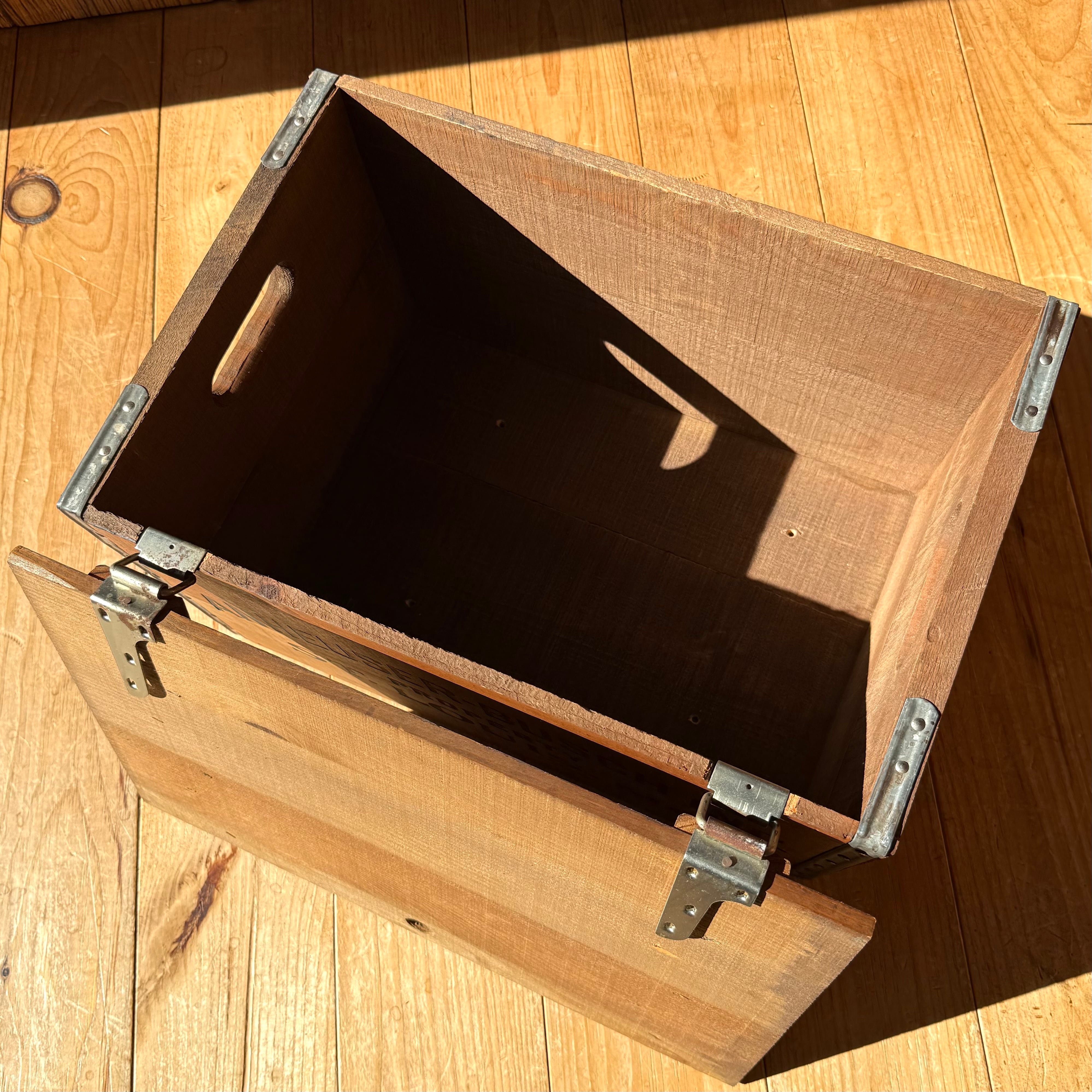 Vintage BUDWEISER Wood Box 木箱 バドワイザー 収納 ディスプレイ