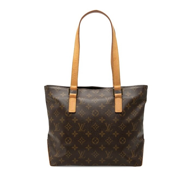 ルイ ヴィトン モノグラム カバピアノ トートバッグ ショルダーバッグ M51148 ブラウン PVC レザー レディース LOUIS VUITTON 【中古】
