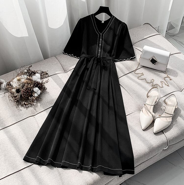 フレンチサマードレスルーズなロングスカート 【LFOp03】