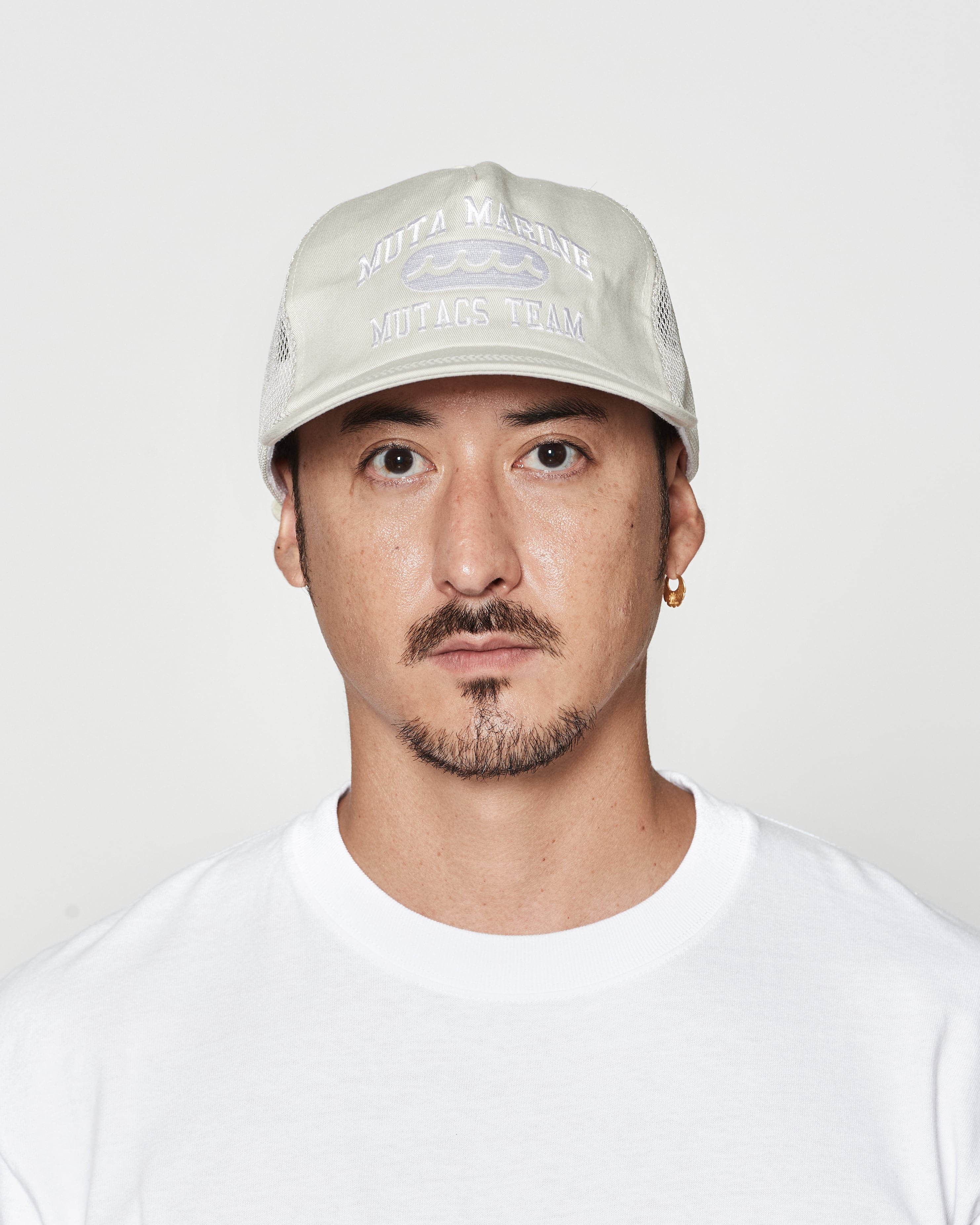 muta MARINE × ACANTHUS カレッジロゴ メッシュキャップ | ACANTHUS