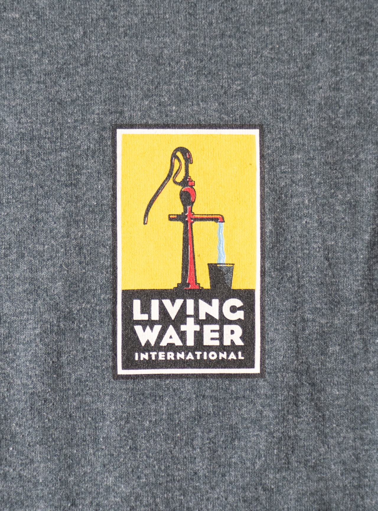 "Living Water International" used PR t-shirt