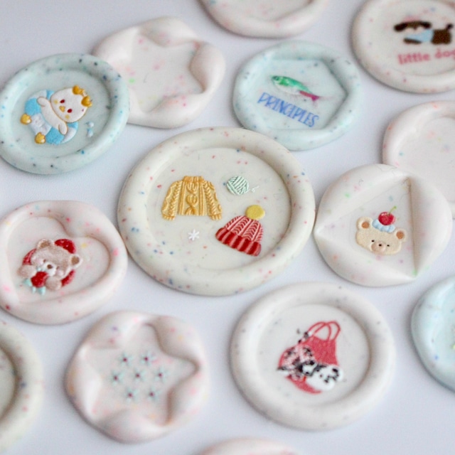 【封入素材】シーリングスタンプ用 Sweater Glitter【1個売り】