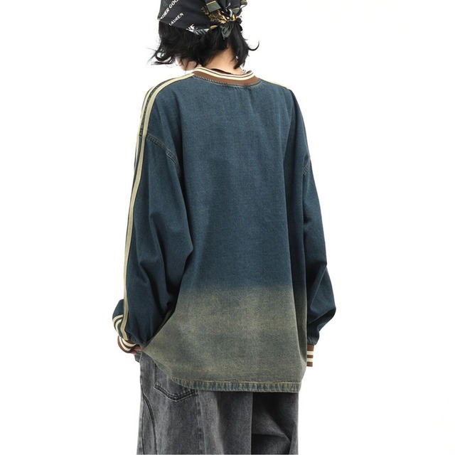 ブルックリンロゴラインヴィンテージトップス   R00798