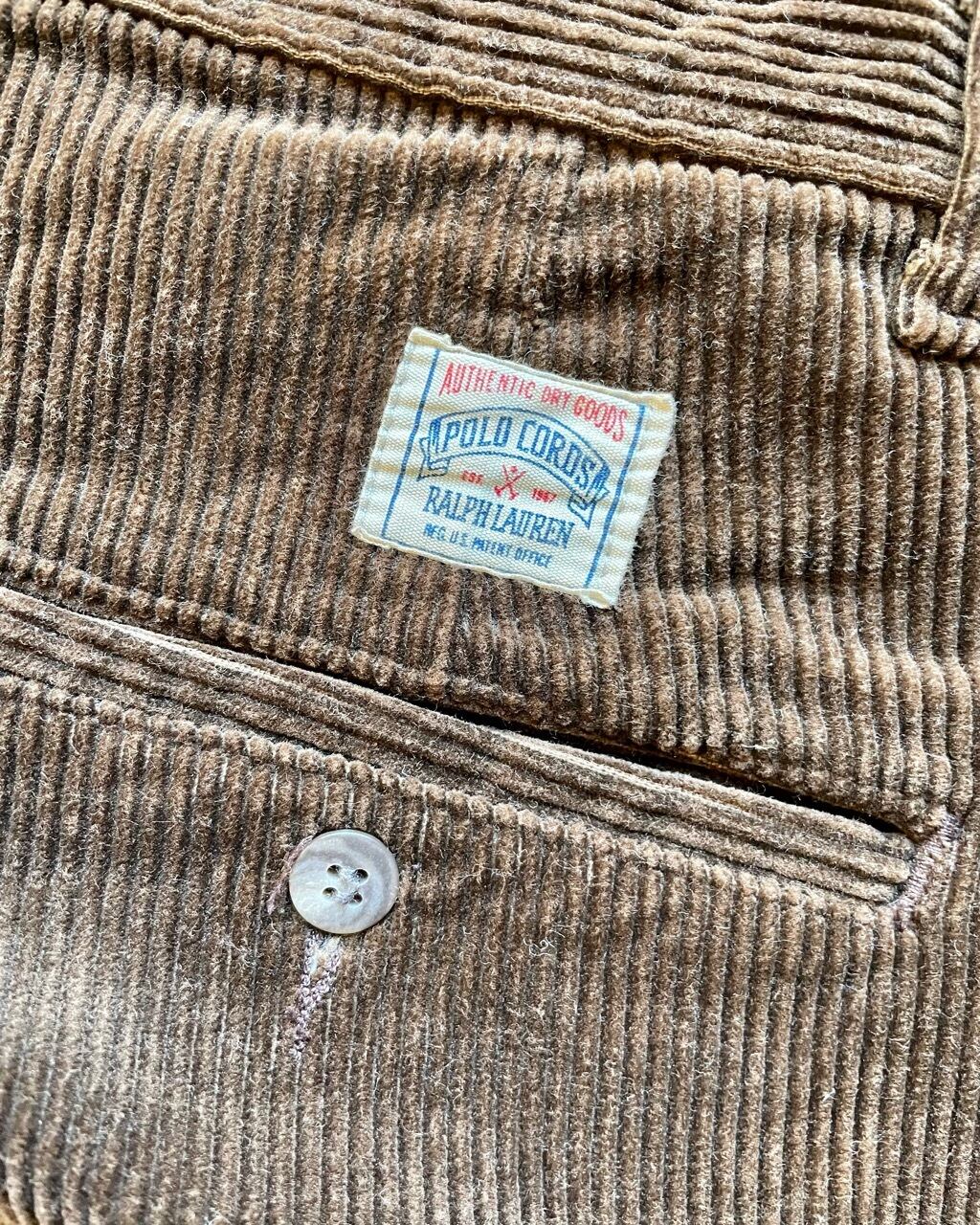 1995年 アメリカ製 Polo Ralph Lauren ポロコーズ パンツ W31 ユーズド