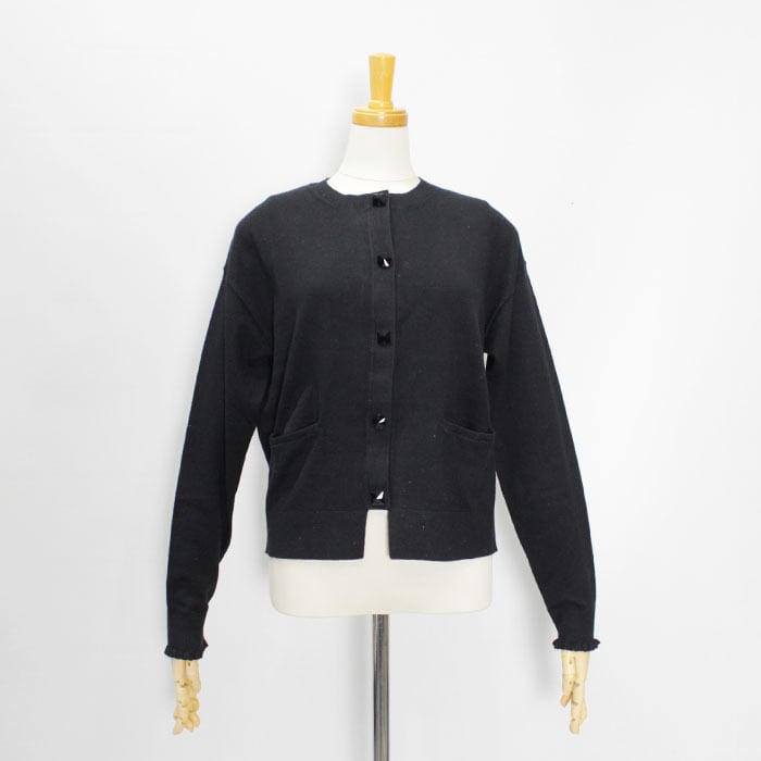 マリリンムーン ニットアウター ホワイト Marilyn Moon（マリリンムーン） ニット セーター レーヨンナイロン