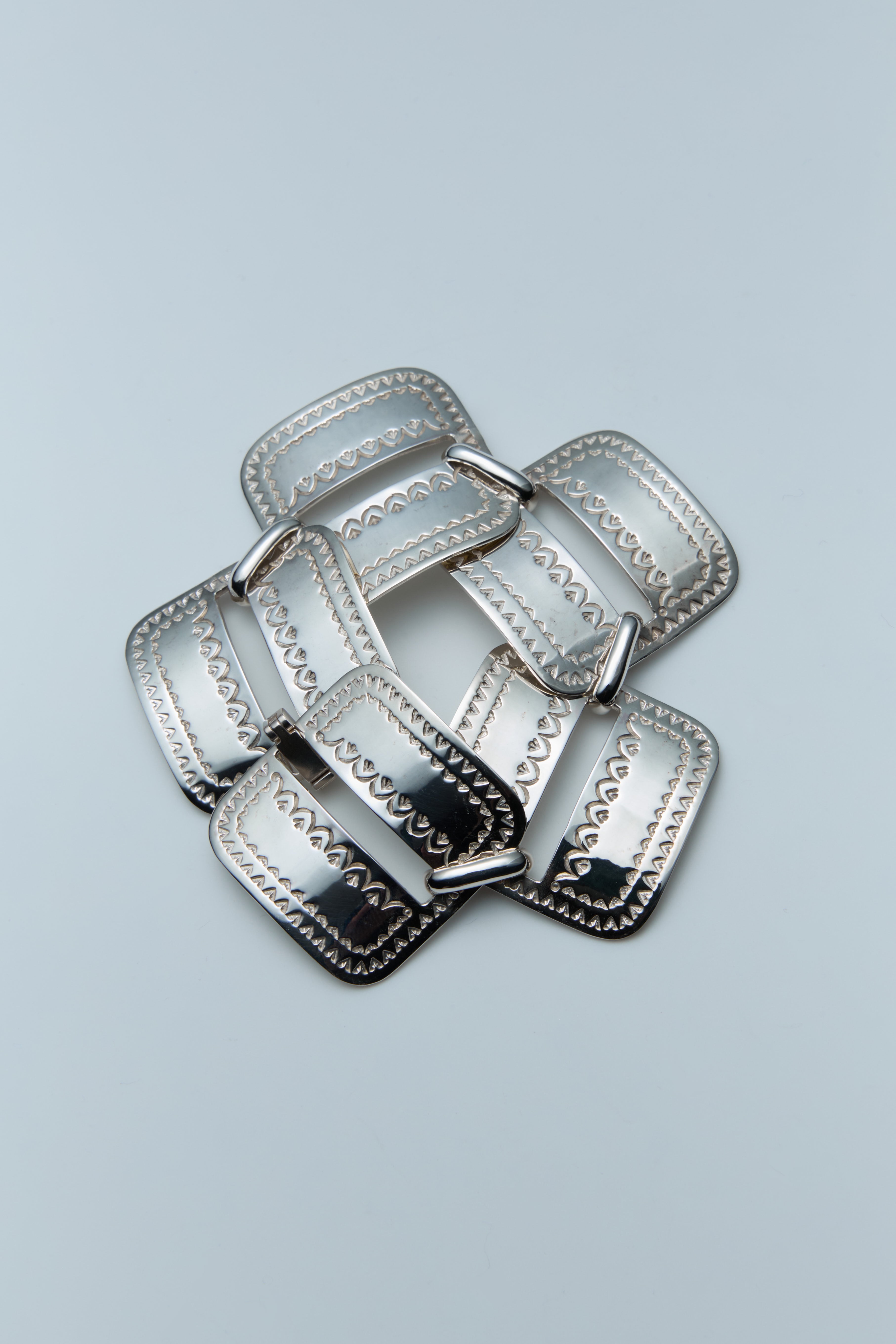 NOAARK / Carncion Square Medium Stamp Bracelet (B110)