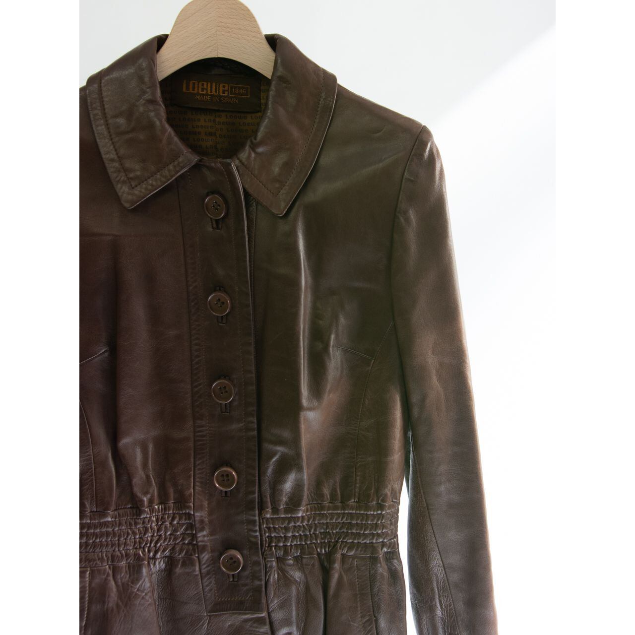 LOEWE】Made in Spain 60's Leather Jacket(ロエベ スペイン製 LOEWE】Made in Spain 60's Leather Jacket(ロエベ スペイン製