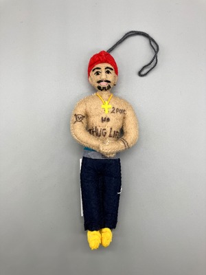 SILK ROAD BAZAAR FIGURE ORNAMENT - TUPAC