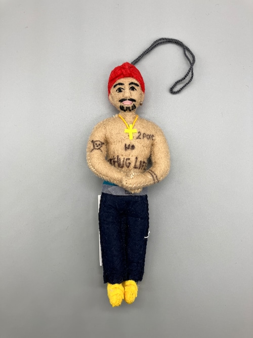 SILK ROAD BAZAAR FIGURE ORNAMENT - TUPAC 1