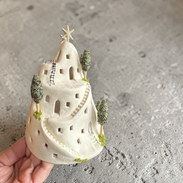 こうのえみ　陶器　火影　大サイズ